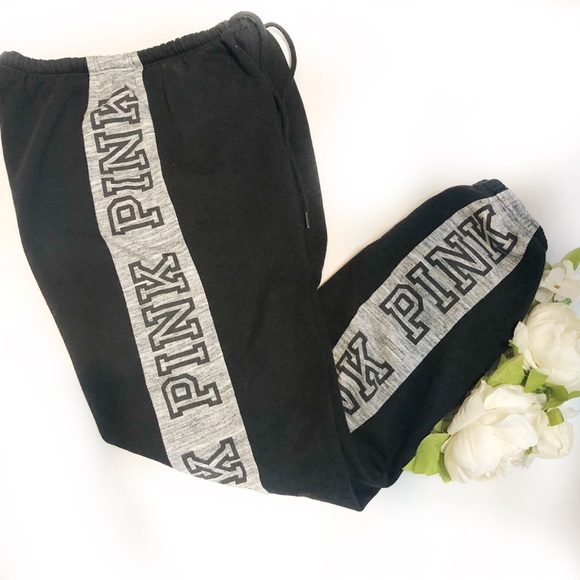 PINK Victoria's Secret Pants - Pink Victoria’s Secret tie up ankle sweat pants